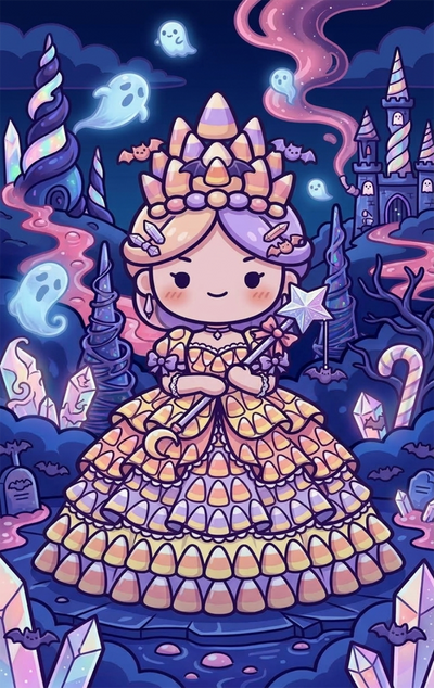October 08 - Blair, The Candy Corn Queen