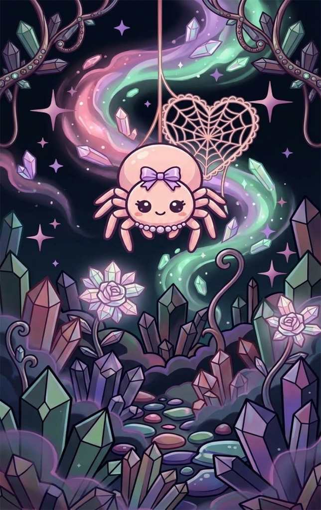 October 09 Octavia, The Pearled Spider Front Artwork
