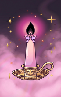 October 27 - Rowena, The Black Flame Candle